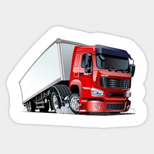 Cartoon truck Sticker